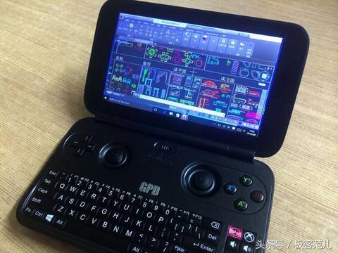 GPD WIN10掌机PCMark 8续航测试,小身材大