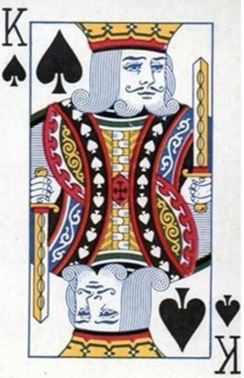 涨姿势:玩了这么多年扑克,你知道黑桃K是谁吗