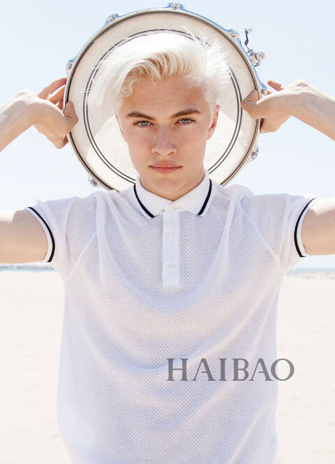 拉奇·布鲁·史密斯 (Lucky Blue Smith) 为Zara拍摄广告大片