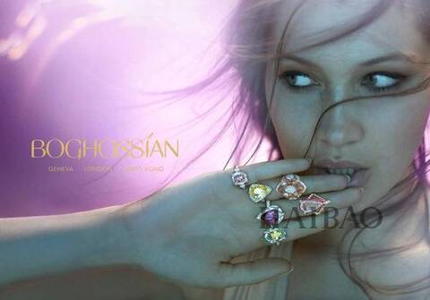 贝拉·哈迪德 (Bella Hadid) 演绎Boghossian 2015秋冬珠宝广告大片