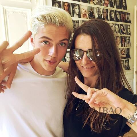 男模拉奇·布鲁·史密斯 (Lucky Blue Smith) 近期私照合辑
