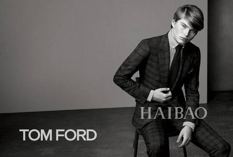 男模Jordan Barrett演绎汤姆·福特 (Tom Ford) 2015秋冬广告大片