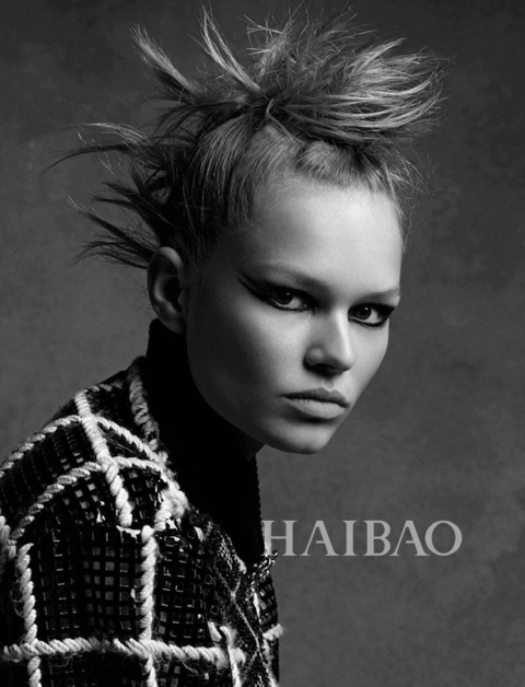 香奈儿 (Chanel) 2015秋冬广告大片模特:Anna Ewers摄影师:Karl Lagerfeld