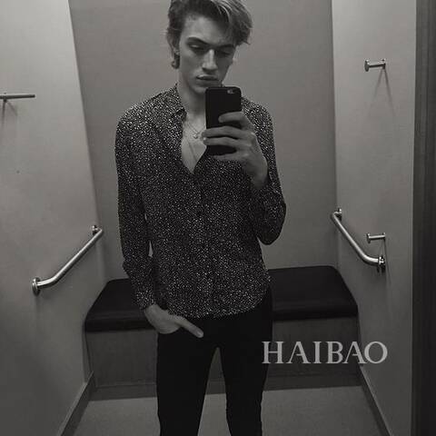 男模Lucky Blue Smith