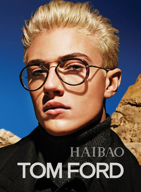 汤姆·福特 (Tom Ford) 2015秋冬广告大片 摄影师:Mario Sorrenti 模特:Lucky Blue Smith