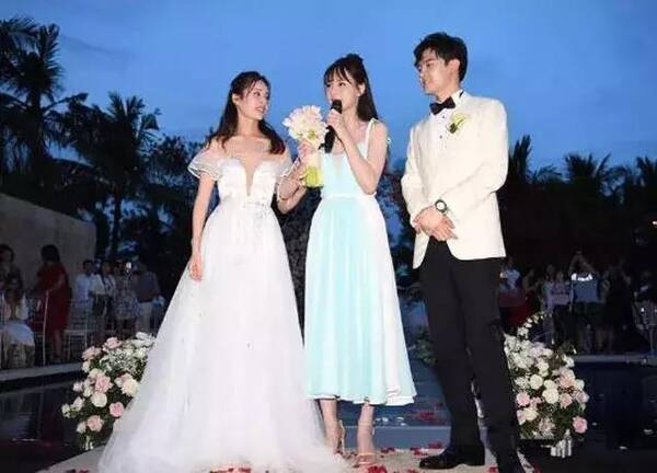 付辛博颖儿大婚沈梦辰抢到捧花 压力却全在杜