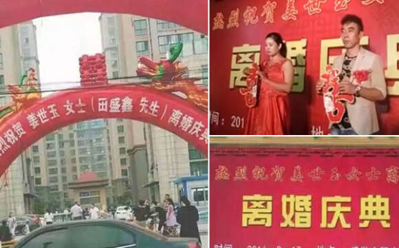 为了庆祝离婚 这姑娘把婚纱一把火烧了