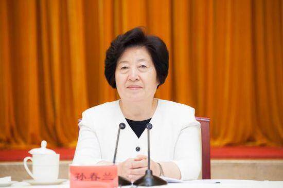 孙春兰兼任中央统战工作领导小组副组长
