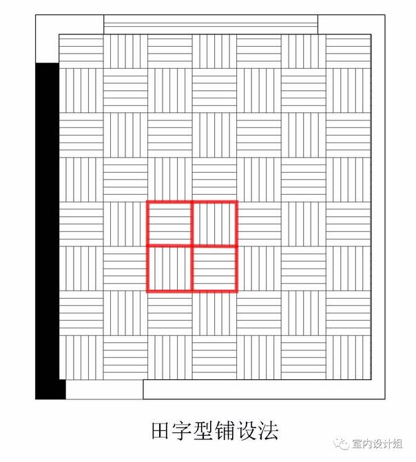 木地板拼接图案,告别单调的工字形!