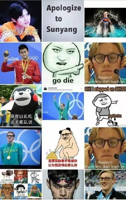 炸了！霍顿承认故意扰乱孙杨！今天有多少人想给孙杨一个爱的抱抱？