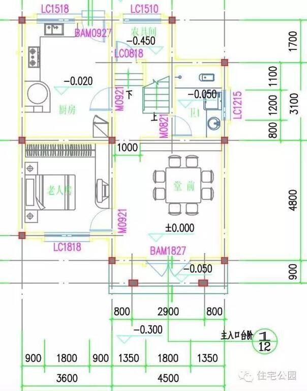 10x11米自建套房图纸图片分享