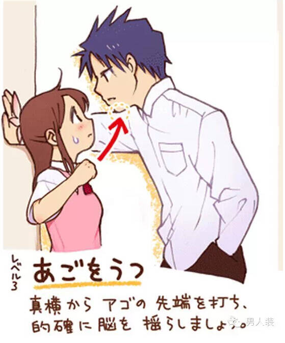 女性"壁咚"防御四式