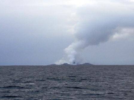 在海中间发现漂浮沙滩够梦幻了 后面发生的更惊奇