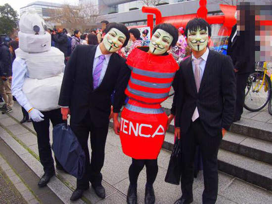 [爆笑]变装毕业典礼：京都大学今年也没辜负大家