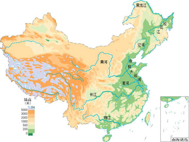 中国河流地图   中国主要河流和湖泊分布地图   中国主要河流,湖泊