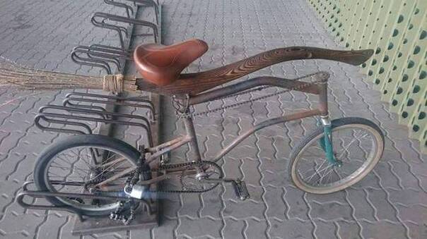 可以飞行的自行车吗?