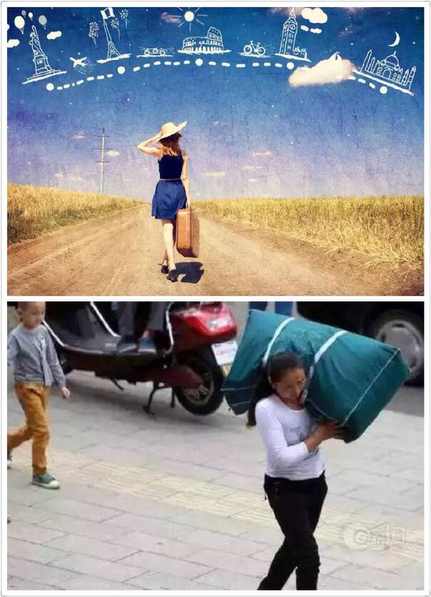 想象中开学时的自己,和实际上开学时的自己