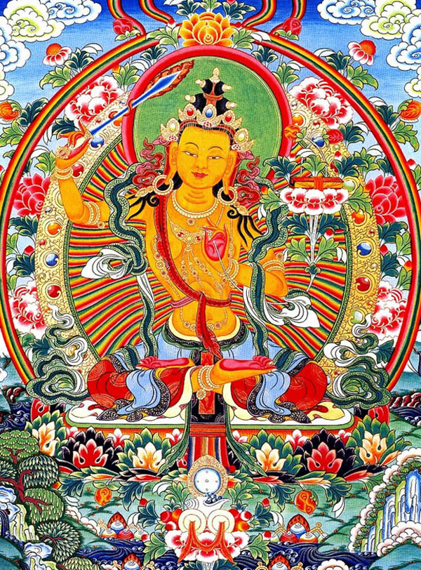 佛祖释迦摩尼  (现世佛,左手结禅定印,右手结触地印):  (药师琉璃光