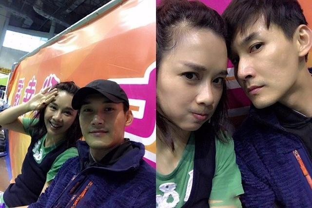 张铎全家近照 大8岁貌美妻子被其宠上天