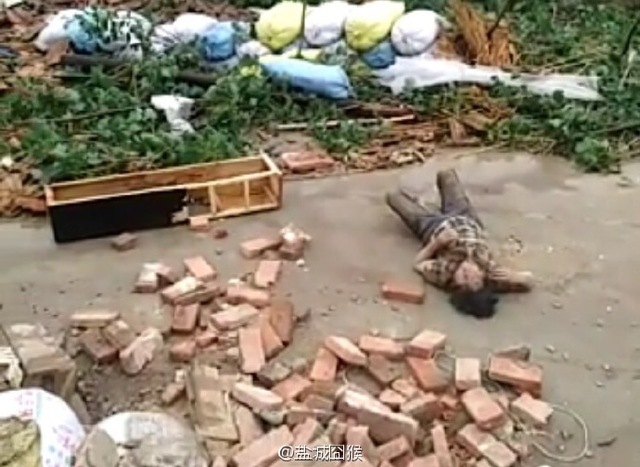 江苏阜宁遭龙卷风袭击 致7死20重伤