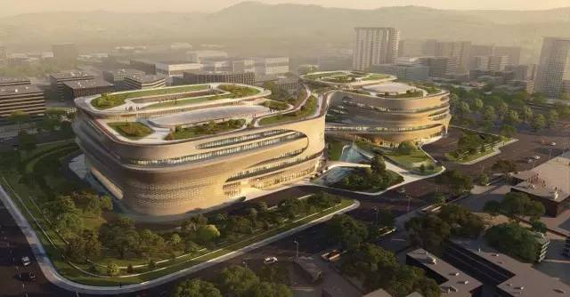广州无限极广场是国际顶级建筑师扎哈·哈迪德亲自担纲设计的项目