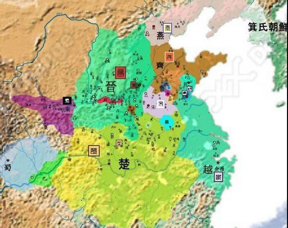 春秋战国各国人口_春秋战国地图 中国古代春秋战国时期地图(2)