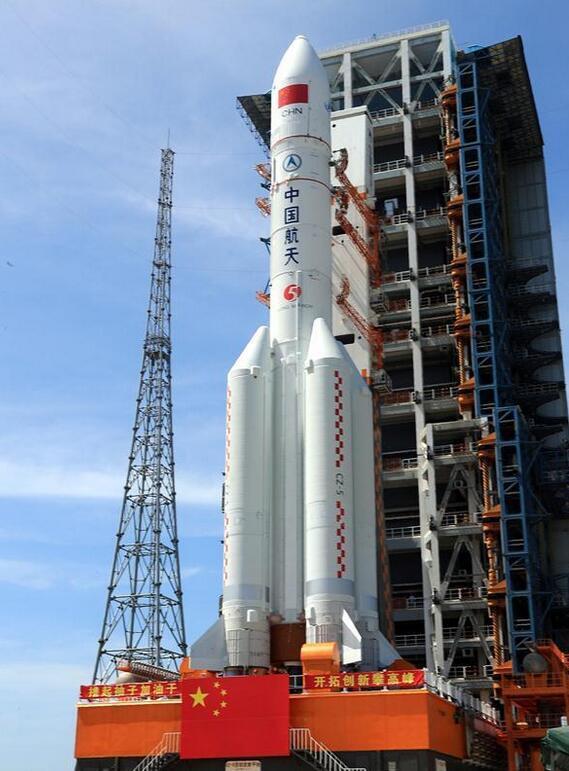 长征5号遥二火箭文昌露芳容7月2日至5日择机
