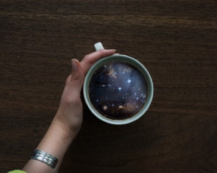 创意coffee：星辰大海一杯饮