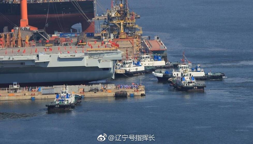 巨龙入海!中国首艘国产航母正式下水 - 东方.旭(青岛) - 东方.旭在青岛的博客 巨龙入海!中国首艘国产航母正式下水 - 东方.旭(青岛) - 东方.旭在青岛的博客