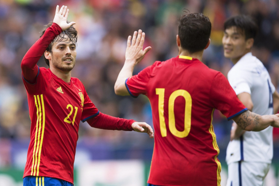 热身赛-西班牙6-1韩国