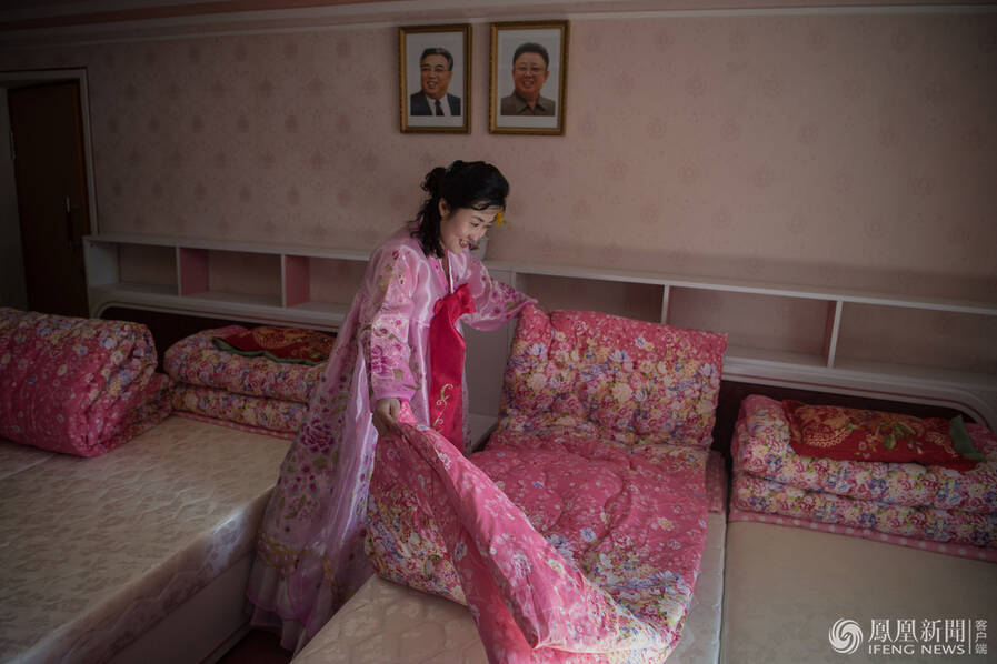 朝鲜女工宿舍内是什么样的-学网-中国IT综合门