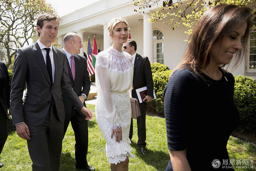 约旦国王访美 气质王妃与第一夫人畅聊(组图)