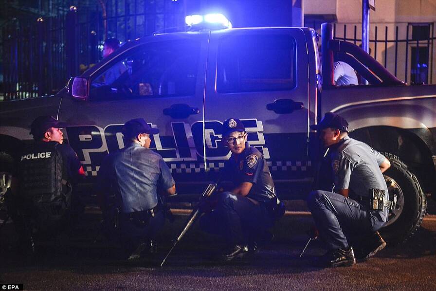 菲律宾首都一度假村发生袭击事件 至少25伤(组图)