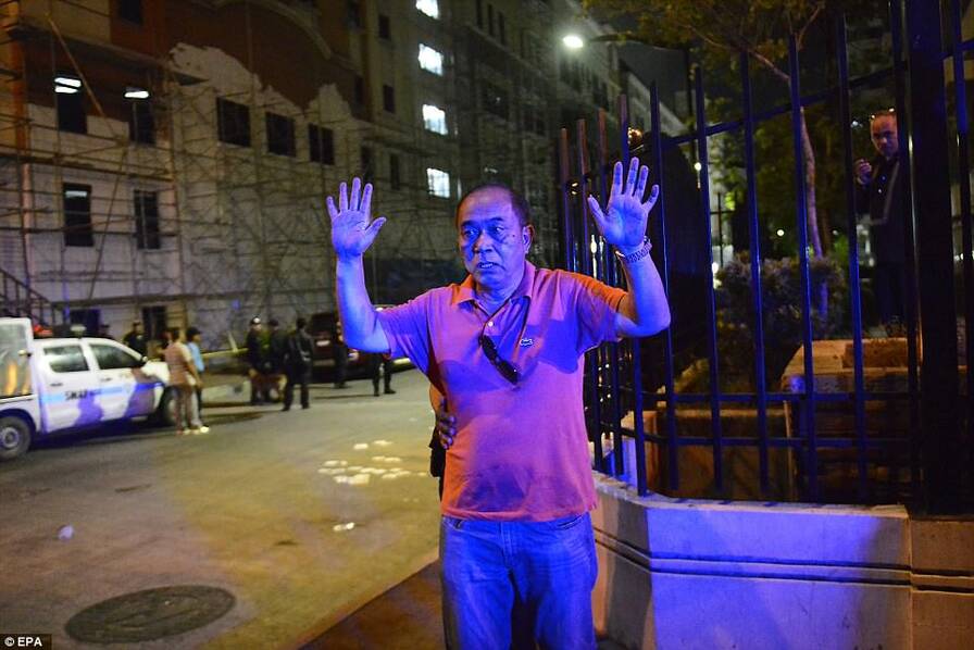 菲律宾首都一度假村发生袭击事件 至少25伤(组图)