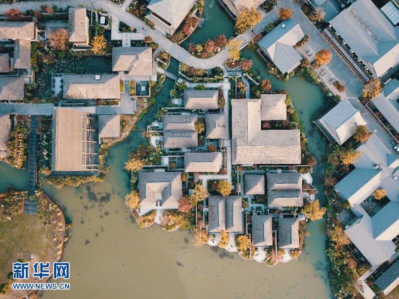 无中生有 无锡灵山拈花湾冬日掠影(组图)