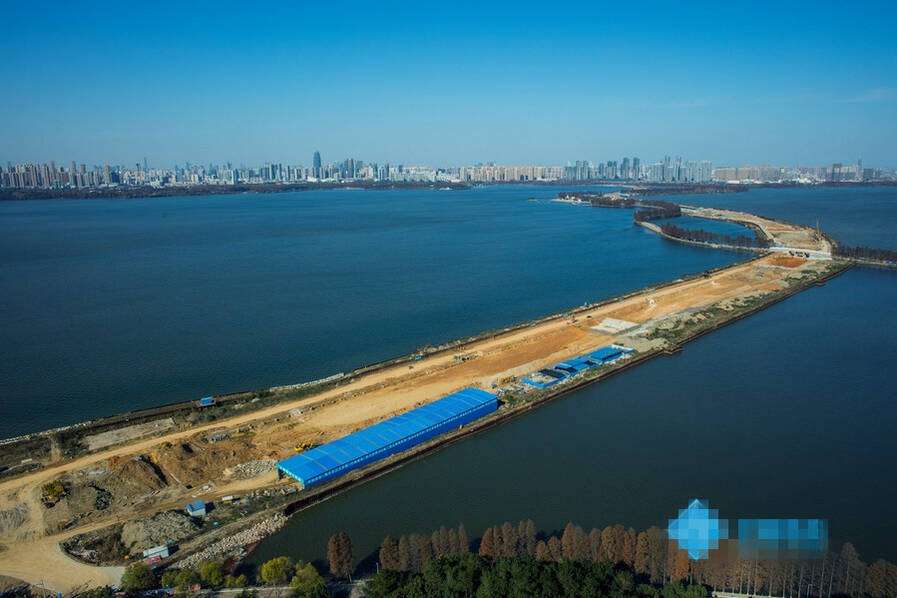武汉藏龙岛风景图