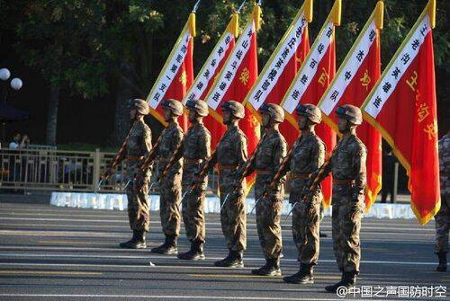 9·3阅兵倒计时:抗战部队番号旗和荣誉旗曝光