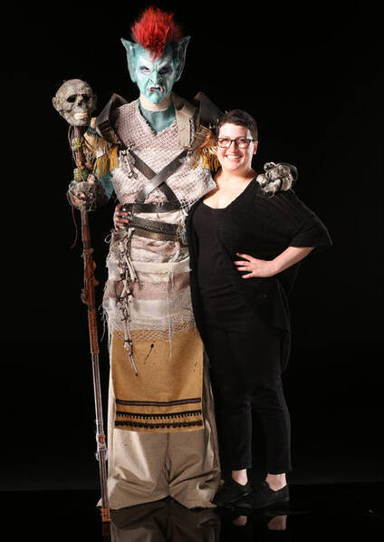 魔兽人体特效化妆对决 奥格瑞姆做评委 - A