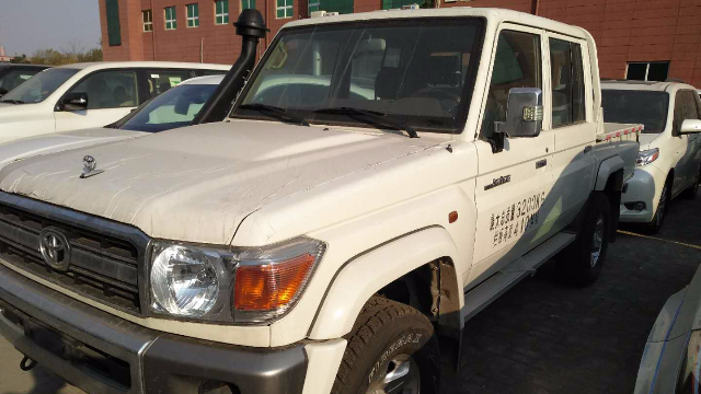 丰田酷路泽LC79双排皮卡这车开的是情怀