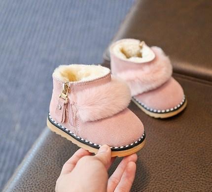 适合1-3岁宝宝冬天穿的雪地靴,每次看到都忍不