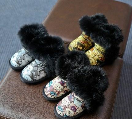 适合1-3岁宝宝冬天穿的雪地靴,每次看到都忍不