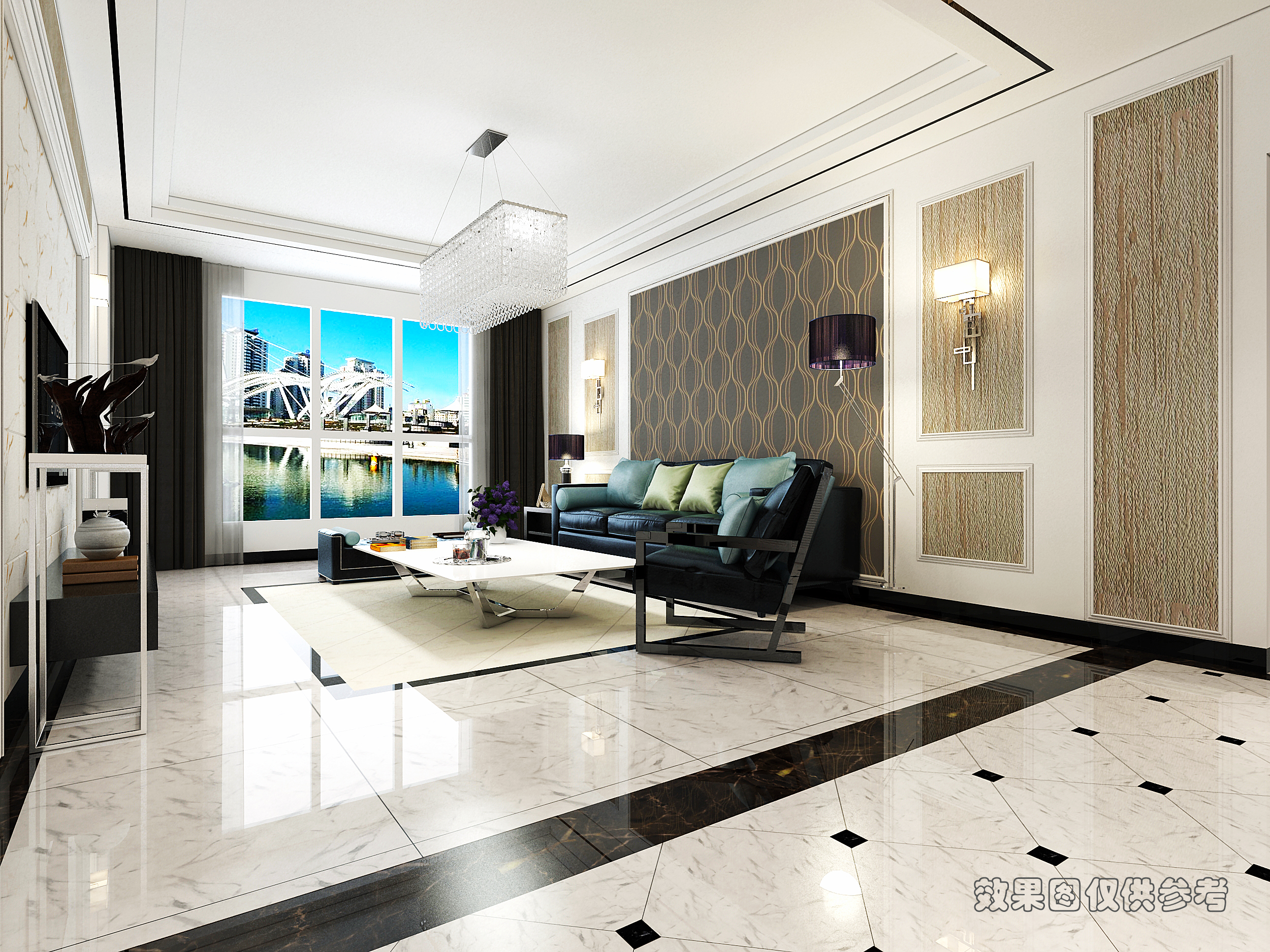 客厅暗如何装修设计呢?客厅采光不好解决方案