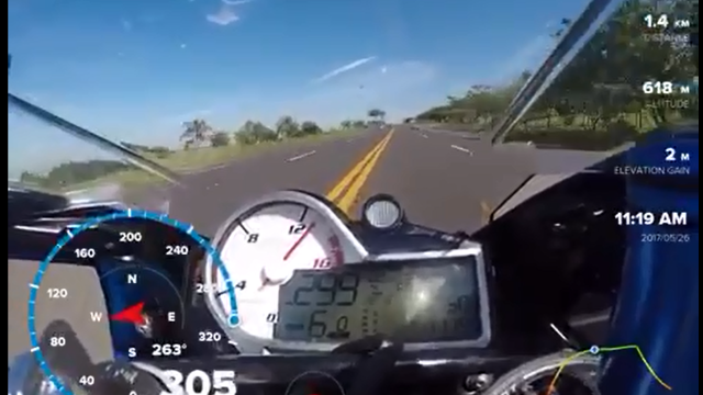 宝马S1000RR 街道极速测试