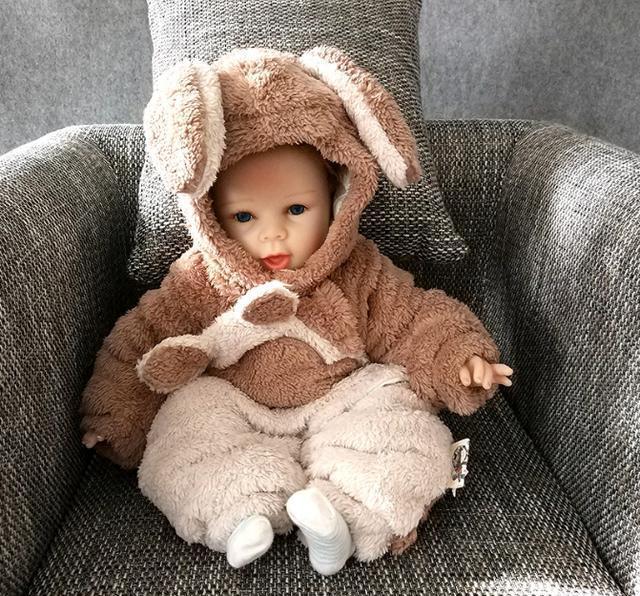 0-12个月婴幼儿连体衣,帽子爬服男女宝宝加厚哈衣,儿童秋冬保暖服.