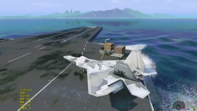 GTA5战斗机特技飞行表演技巧操作给满分.mp4