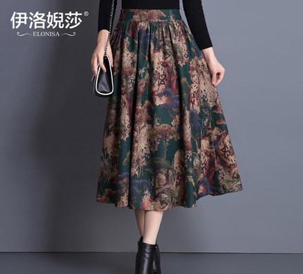 穿对裙子的女人才美,这几款半身长裙,绝对在约会时增