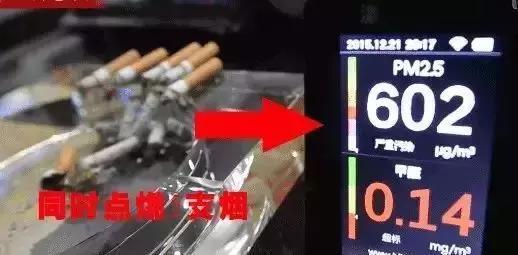 室内吸烟甲醛直接爆表!一根烟相当于在雾霾天