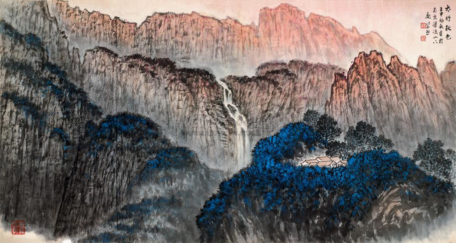 国画大师,魏紫熙江苏国画院著名山水画家.山水画,赏心