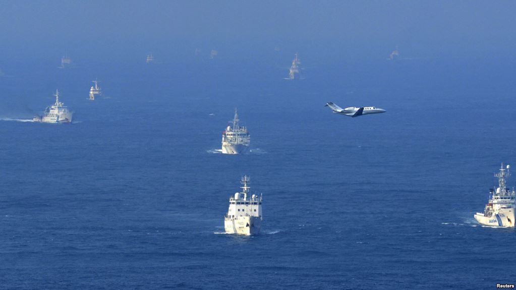 美抗议中国在东海对美军使用激光，中方：纯属捏造