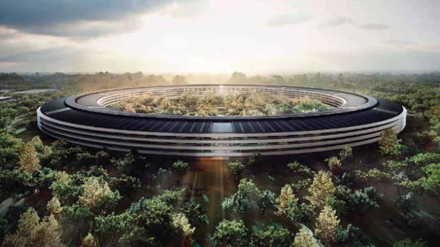 震撼！苹果公司新总部Apple Park最新航拍！